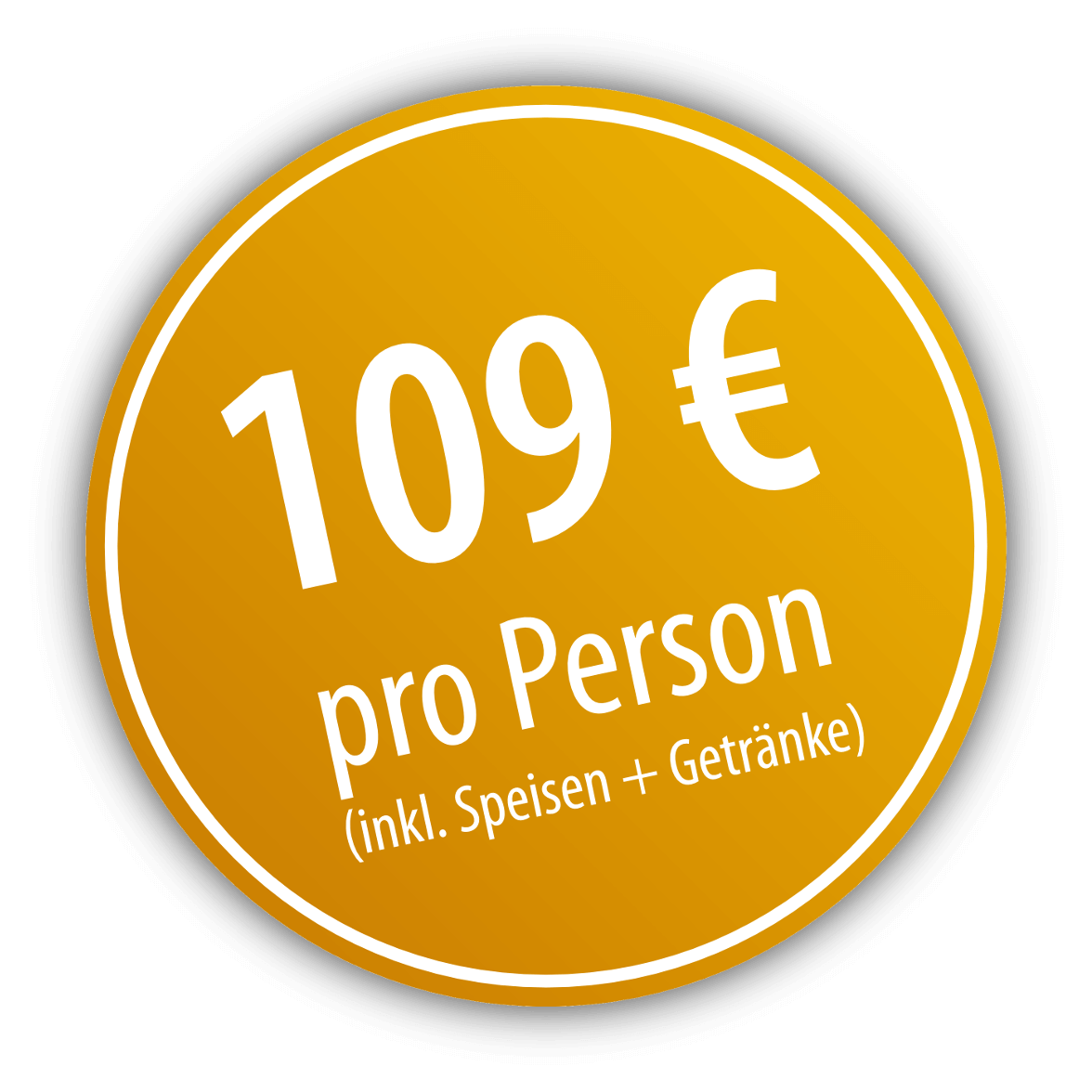Silvestergala - 109 Euro/Person